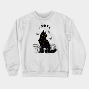 Celestial Cat Crewneck Sweatshirt